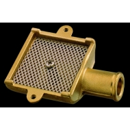 Crépine-filtre pour tuyau  Ø tuyau 20 mm (L x l x H) 82 x 64 x 25 mm