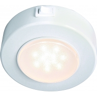 Plafonnier Sun 12 LED avec interrupteur, montage plaqué