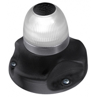 Feu de navigation base noire NaviLED®  360° blancs mât amovible