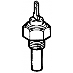 Capteur température 120°C 1/4-18 NPTF VDO pour 2 indicateurs