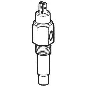 Capteur température 120°C M14 x 1.5 + contact d'alarme VDO retour masse