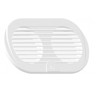 Grille double détachable Polyamide Blanc 255 x 115 mm