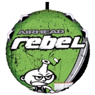 Pack bouée tractée ski tube rond Rebel avec gonfleur 12V et corde de remorquage