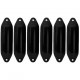 Fenders black 10x40cm PLASTIMO Performance