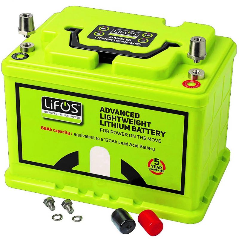 Batterie lithium (LifePO4) 12V 68Ah