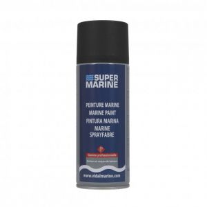 Peinture aérosol Noir satine haute température 400ml