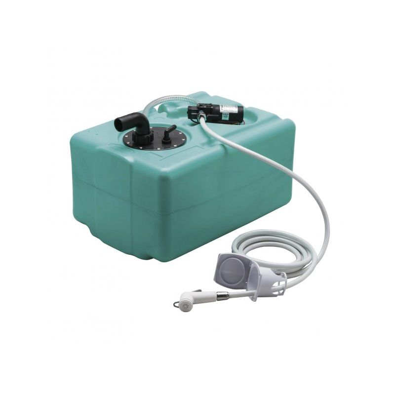 Pompe à gasoil 12/230V 18L/min avec canne télescopique pour fût – en kit –  Lot de 2 – SODISE 08632