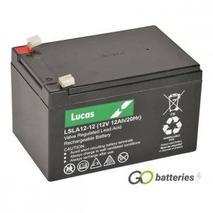 Batteries stationnaires LUCAS AGM - 12A