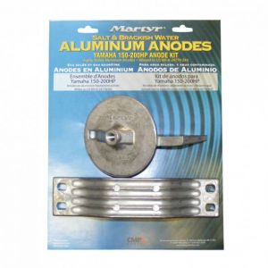 Kit anode alu YAMAHA 150-200cv (rotation standard)