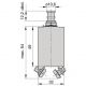 Disjoncteur thermique unipolaire 90A ETA série 417