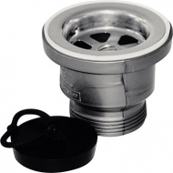 Bonde droite Ø 55 mm pour éviers inox ronds 419234, 410616, 419233, 41896