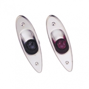 Paire de feu de navigation encastrable babord + tribord