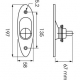 Paire de feu de navigation encastrable babord + tribord