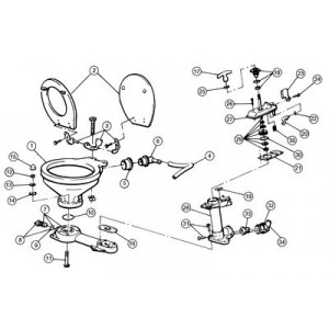 Maintenance Manual toilet JABSCO 29045-2000 Kit