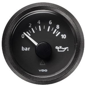 Indicator manometer 10 bars - 150 psi VDO Ø 52 mm