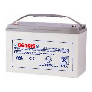 107Ah GENOESE C20 12V AGM battery