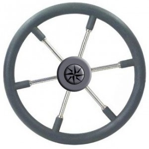 Gray stainless steel wheel VDM ø360