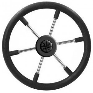 Black stainless steel wheel VDM ø360