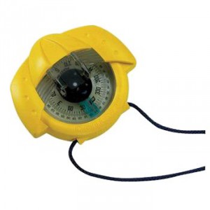 Compass bearing yellow PLASTIMO Iris 50