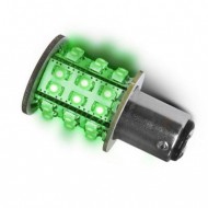 Green bulb 30 leds DIXPLAY bayonets offset BAY - 15 d