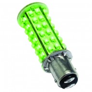 Ampoule verte 60 leds DIXPLAY Baïonnettes décalées BAY-15D
