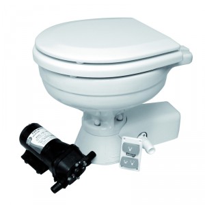 WC Electrique 'Quiet Flush' standard JABSCO Modèle 37045