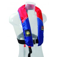 Gilet gonflable 150N avec harnais 4WATER Skipper automatique