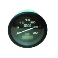 Speedomètre GPS 30 noeuds VEETHREE Argent Pro