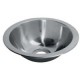 Round stainless steel sink PLASTIMO 419234