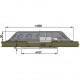 Permanent bridge DRESSED aerator type Ufo