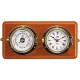 Watch - barometer 3 "PLASTIMO pedestal wood