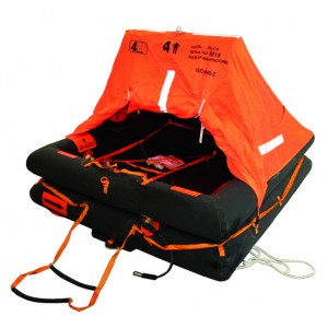 Coastal survival liferaft 4 places 4WATER