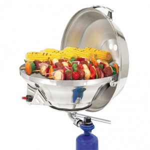 Stainless steel gas barbecue (standard model) MAGMA Marine Kettle
