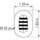 Annex 1.80 m PLASTIMO Fish P180SF