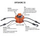 Compas sur étrier orange PLASTIMO Offshore 55 kayak