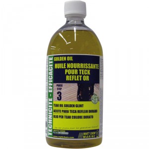 Huile pour teck reflet or (1L) MATT CHEM Golden Oil