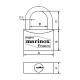 Set of 3 stainless steel padlock MARINOX. 30 mm