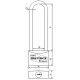 MARINOX Special outboard stainless steel long shackle padlocks
