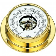 Marine brass barometer BARIGO Tempo
