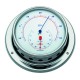 Conforimètre - hygromètre + thermomètre inox polie BARIGO Navigator