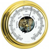 Marine brass barometer BARIGO Viking
