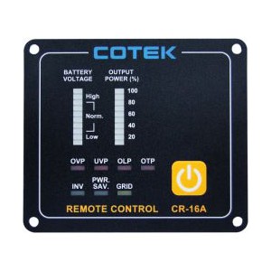 Remote Control Panel 12/24V COTEK