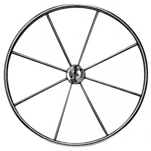 Stainless steel wheel STAZO d 700 mm