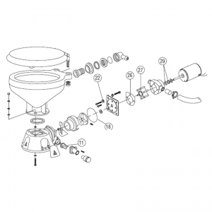 WC JABSCO 37010 series Maintenance Kit