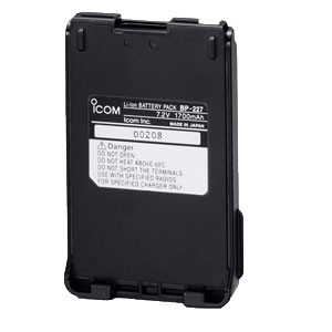 Batterie Li-Ion pour VHF IC-M87 ICOM BP-227