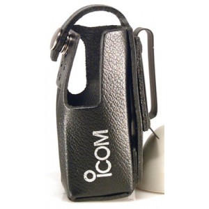 Housse cuir avec clip pince métal pour VHF IC-M87 ICOM