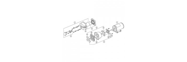 JABSCO pump parts