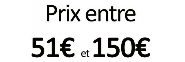 Prices from € 51 to € 150